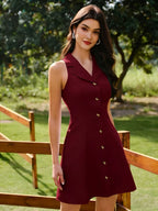 Casual Office Vacation Sun Dress for Women