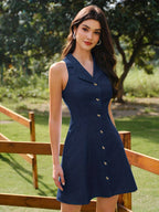 Casual Office Vacation Sun Dress for Women