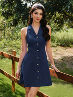 Casual Office Vacation Sun Dress for Women