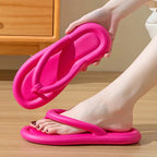 Soft Thick Strap Flip Flops