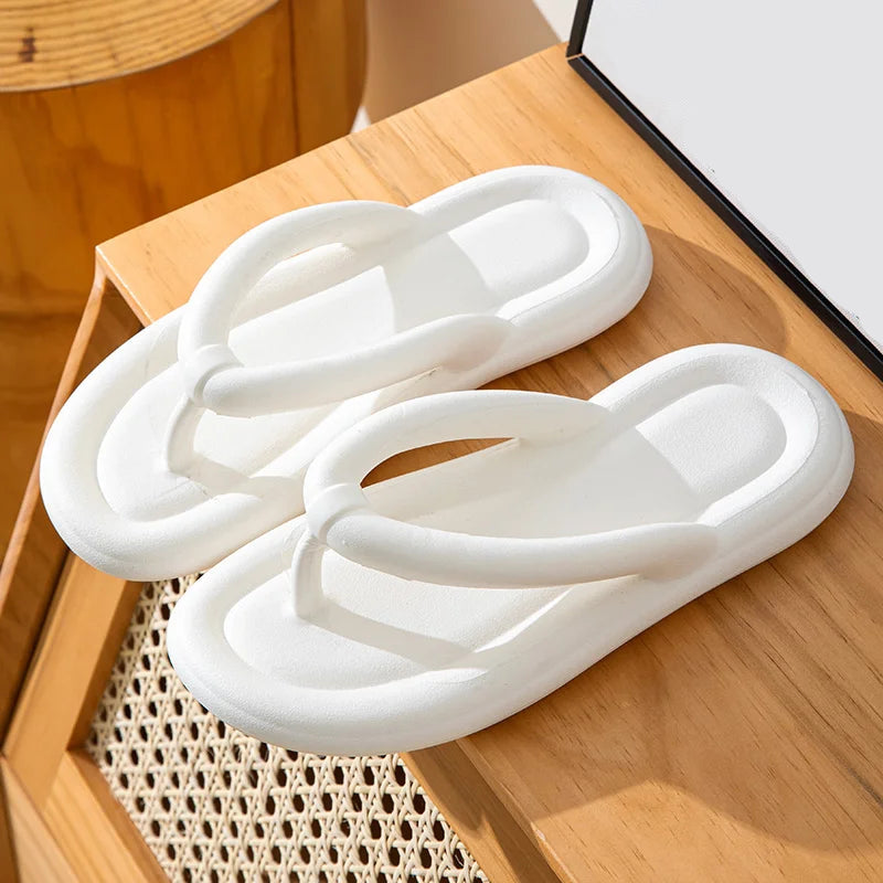 Soft Thick Strap Flip Flops