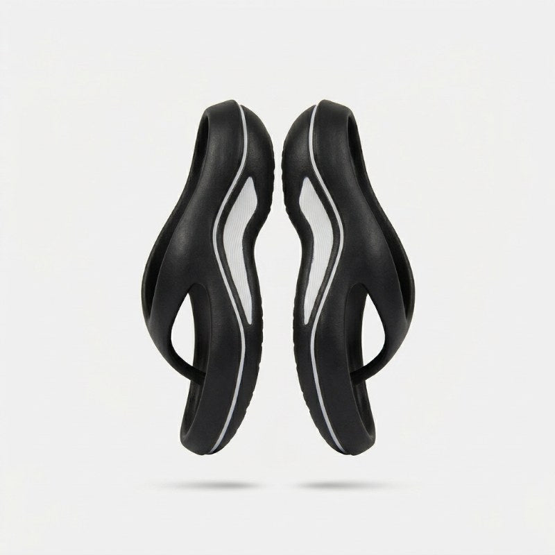 Dam bekväma flip-flops plattform ergonomisk - Multicolor