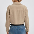 Dam skjorta manchester oversized - Beige
