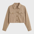 Dam skjorta manchester oversized - Beige