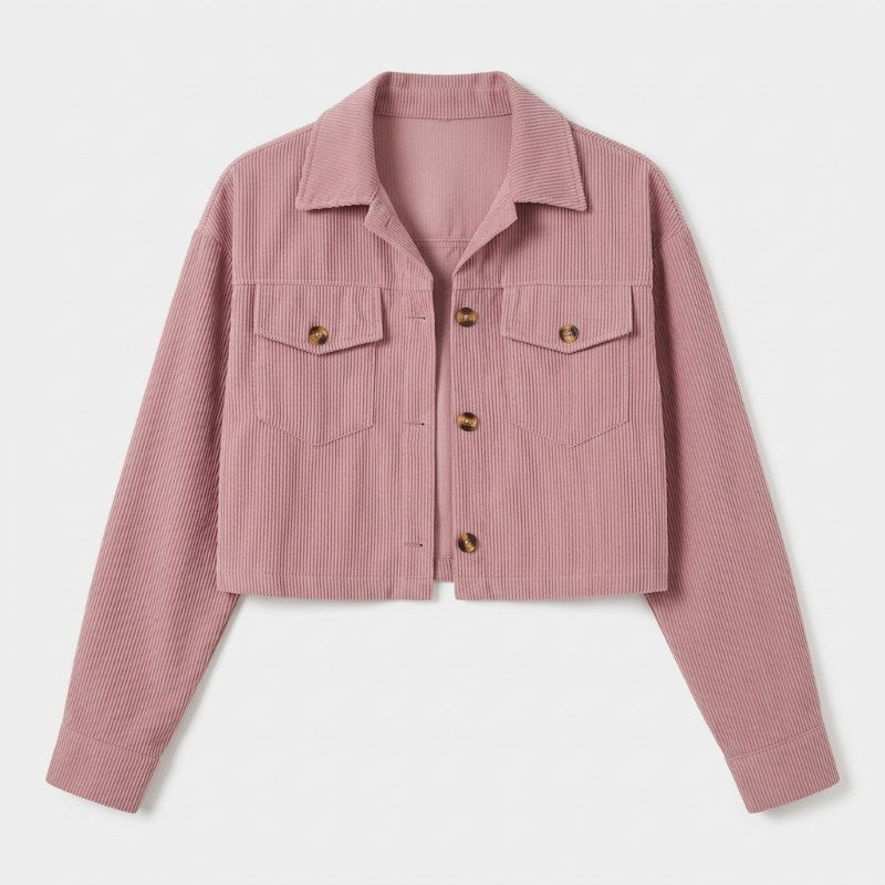 Dam skjorta manchester oversized - Pink