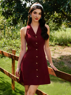 Casual Office Vacation Sun Dress for Women